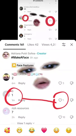#MakeAFace 