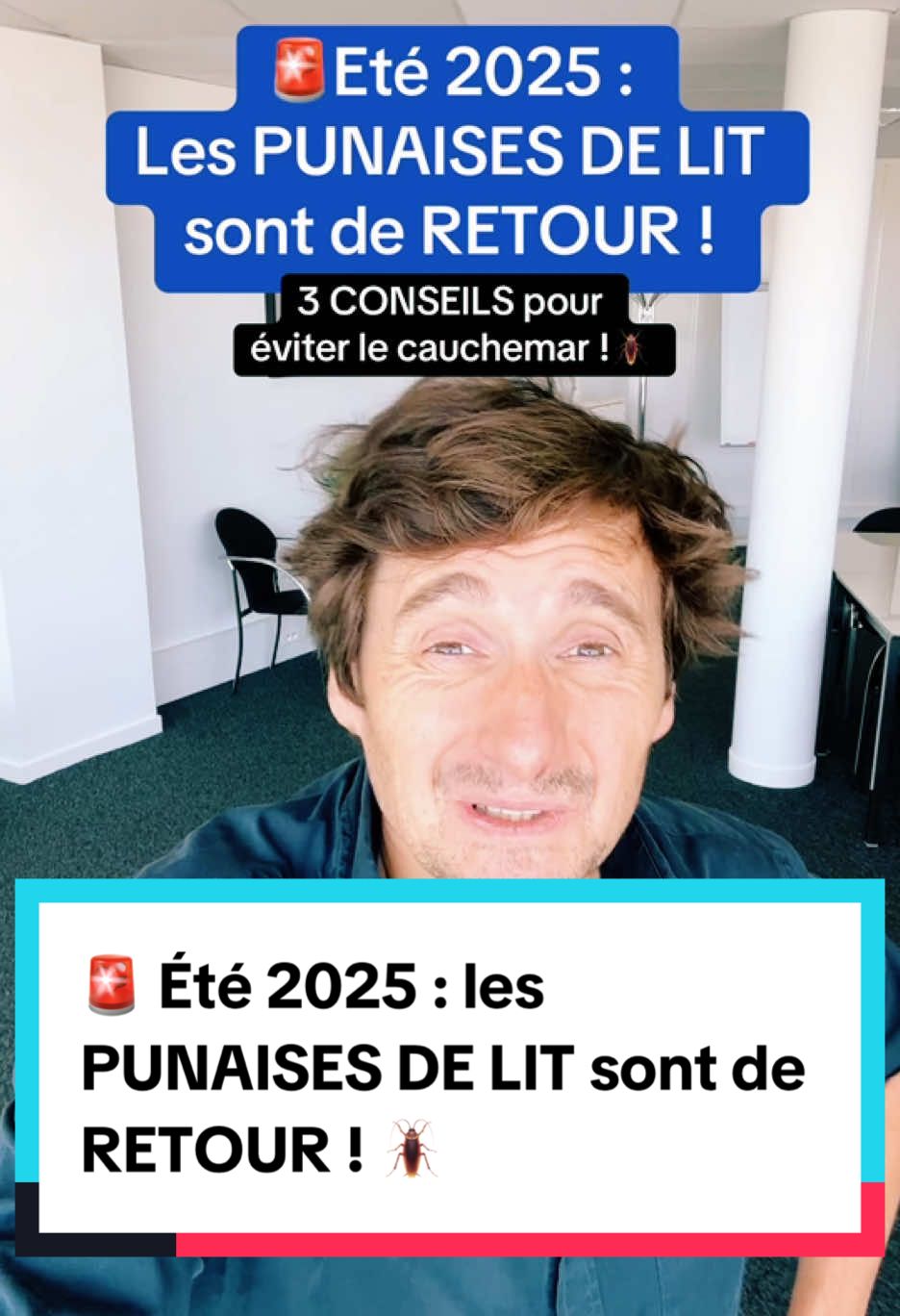 😱 Punaises de lit : évitez le cauchemar ! +50 % d’interventions en juin par rapport à 2024… ça pique (littéralement) 🪳 👉 Moi, j’en ai eu. Je ne souhaite ça à personne. 1 étoile sur Google, pas plus. 🎒 Cet été, partez en vacances avec ces 3 réflexes anti-punaises : 1️⃣ Inspectez matelas, coutures, plinthes (taches noires/rouges = FUYEZ) 2️⃣ De retour : valise dehors, linge à 60°C ou au congélo ❄️ 3️⃣ Aspi + nettoyage de la valise = 15 jours pour 7 de vacances 💀 🔥 Vous êtes prévenus. La prévention, c’est maintenant. 💬 Partagez si vous avez déjà vécu l’enfer punaise ! #punaisesdelit #logement #astucevacances #voyage #infestation #été2025 #désinsectisation #punaisesdelitparis