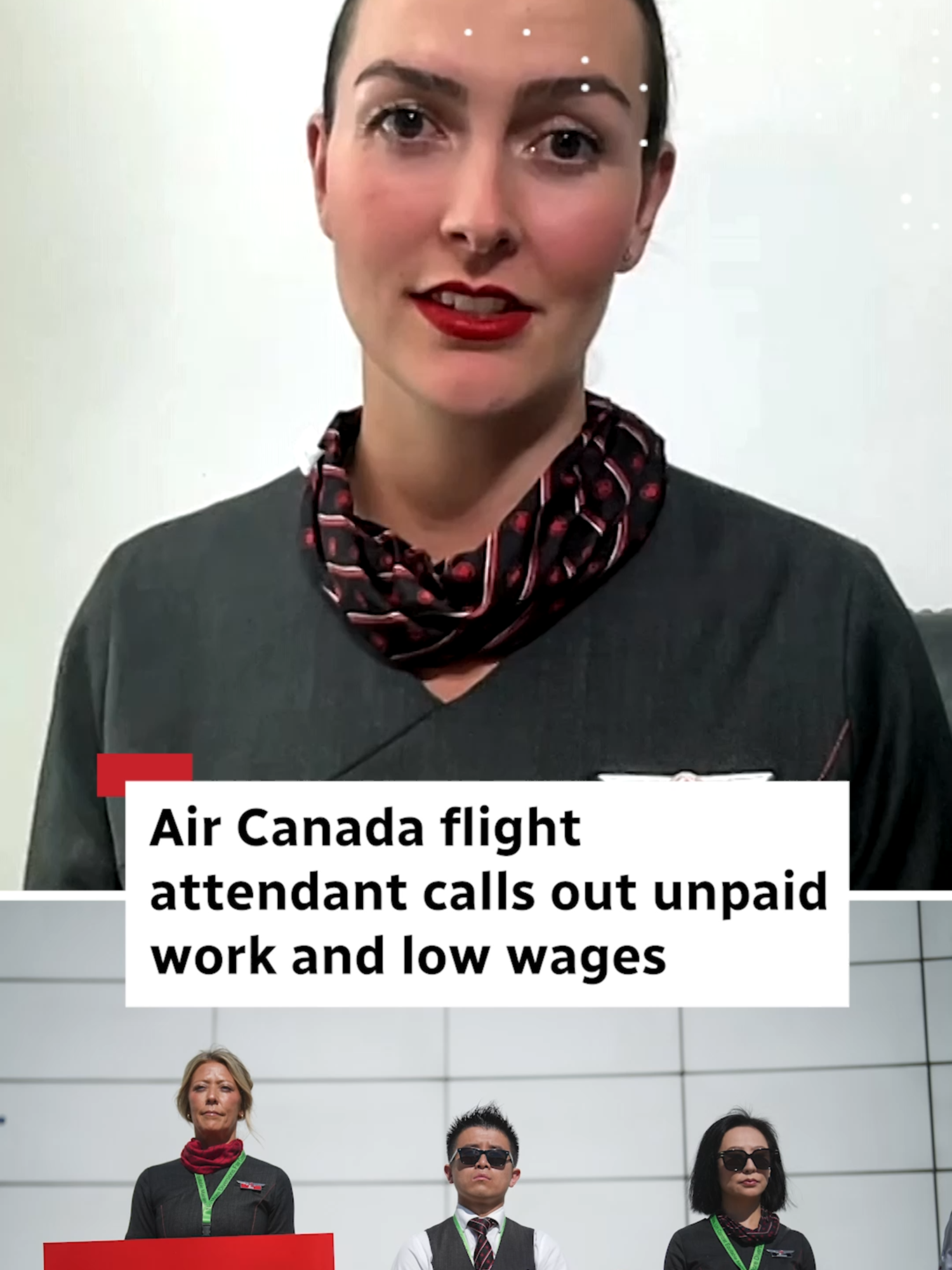 A potential strike looms as contract talks carry on between Air Canada and the union representing 10,000 of its flight attendants. Workers could potentially walk off the job as early as  Aug. 16. #AirCanada #Strike #Airlines #Canada #News #Moment #CBCNews