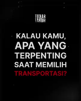 Setiap orang punya pertimbangan sendiri saat memilih transportasi. Rasa aman, rasa nyaman, atau pilihan finansial menjadi fokus utama bagi sebagian orang.  Apa yang biasanya kamu pilih? Dan… kenapa? 🤔 Ceritakan alasannya di kolom komentar. Nantikan film TUKAR TAKDIR, segera tayang di Bioskop. @tukartakdirfilm #FilmTukarTakdir #tukartakdir #filmindonesia #kecelakaanpesawat #keselakaan 