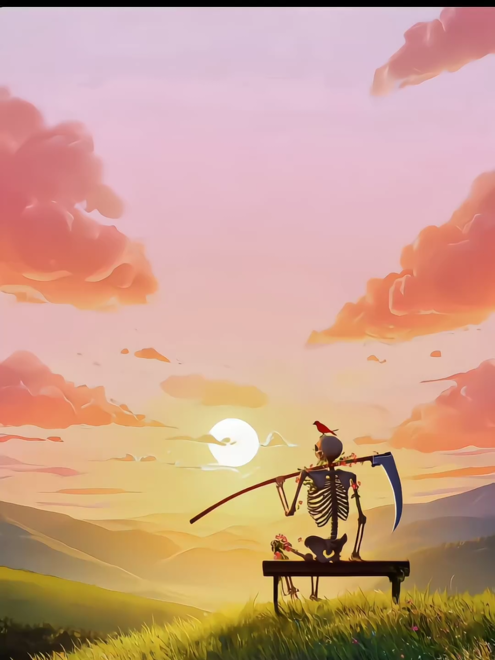 A quiet farewell to the day, Download more live wallpaper in bio!!! cc art : @digitalartsensei #LiveWallpaper #4KWallpaper #8KWallpaper #SunsetVibes #SkeletonArt #DigitalArt #CinematicWallpaper #WallpaperAesthetic #SceneryLovers #EpicViews #NatureVibes #SunsetPhotography #FantasyArt #SurrealArt #WallpaperLovers #ViralVideo #FYP #ForYou #ExplorePage #TikTokArt #TikTokWallpaper #EuropeVibes #AmericanVibes #AestheticArt #ViralWallpapers #ArtLovers  