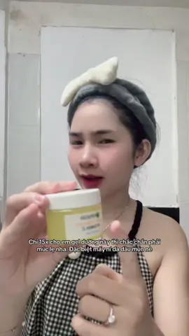 Gel này bôi lên tan như nước thích cực #garnier #watergel 