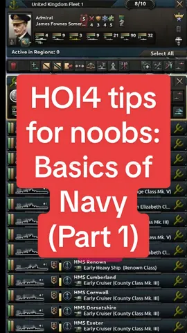I‘m doing Navy, are you happy now? Part 1: Navy management Part 2: Navy Battle Part 3: Naval Missions #Hoi4 #heartsofiron4 #navy 