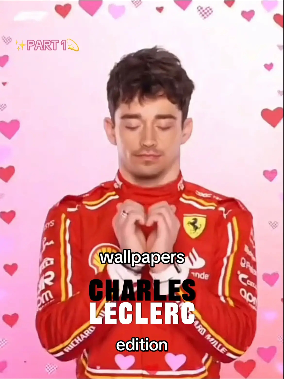 LOVE HIMM @Charles Leclerc @Formula 1 @ferrari #charlesleclerc #f1 #fy #f #wallpapers 