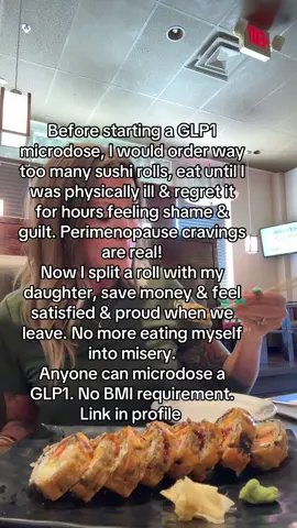 Microdosing a GLP1 in perimenopause has given me my life back. #perimenopause 