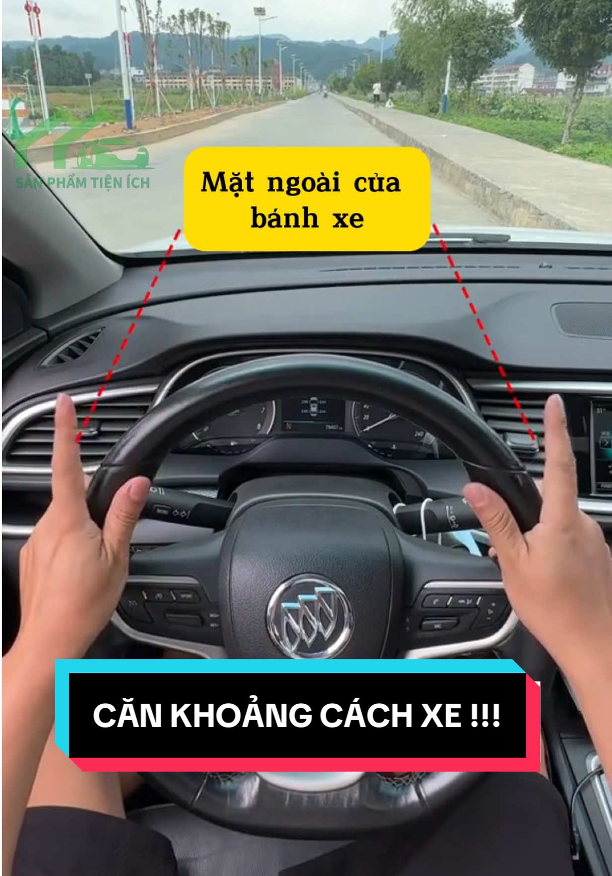 Căn khoảng cách xe !!! #sanphamtienich247 #laixeantoan #daylaixeoto #hoclaixeoto #hoclaixe 