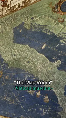อีกที่ ที่ตาแตกมากใน Rome ก็คือ the map room  #travel #tiktokพาเที่ยว #traveltiktok #เที่ยวแบบกู๊ด #italy🇮🇹