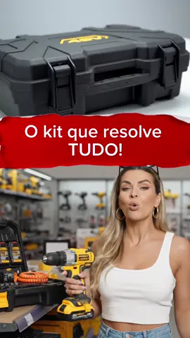 🚀 O kit que resolve TUDO! São 46 peças resistentes e organizadas num estojo compacto, pronto para qualquer reparo ou montagem. 🔧✨ ⚡ Completo e portátil ⚡ Ideal para casa, carro ou oficina ⚡ Durabilidade e praticidade 🔥 Basta clicar no carrinho laranja e garantir o seu! 🛒 #vaiprofycaramba #viraltiktok #tiktokshop #ferramentas #ofertas 