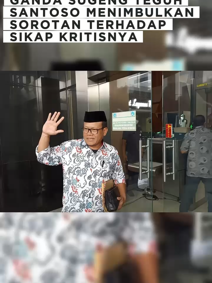 Kasus Dugaan NIK Ganda Sugeng Teguh Santoso Menimbulkan Sorotan terhadap Sikap Kritisnya Kasus dugaan NIK ganda yang menimpa Ketua IPW Sugeng Teguh Santoso memunculkan tanda tanya besar di publik. Di tengah lantangnya kritik yang ia lontarkan, justru integritasnya kini menjadi sorotan. Apakah suara kerasnya murni demi kebenaran, atau hanya tameng untuk menutupi masalah pribadi #SugengTeguhSantoso #IPW #NIKGanda #PemalsuanDokumen #KritikDanIntegritas #KasusIPW #BeritaHukum #SorotanPublik #IntegritasPublik #FaktaDanOpini