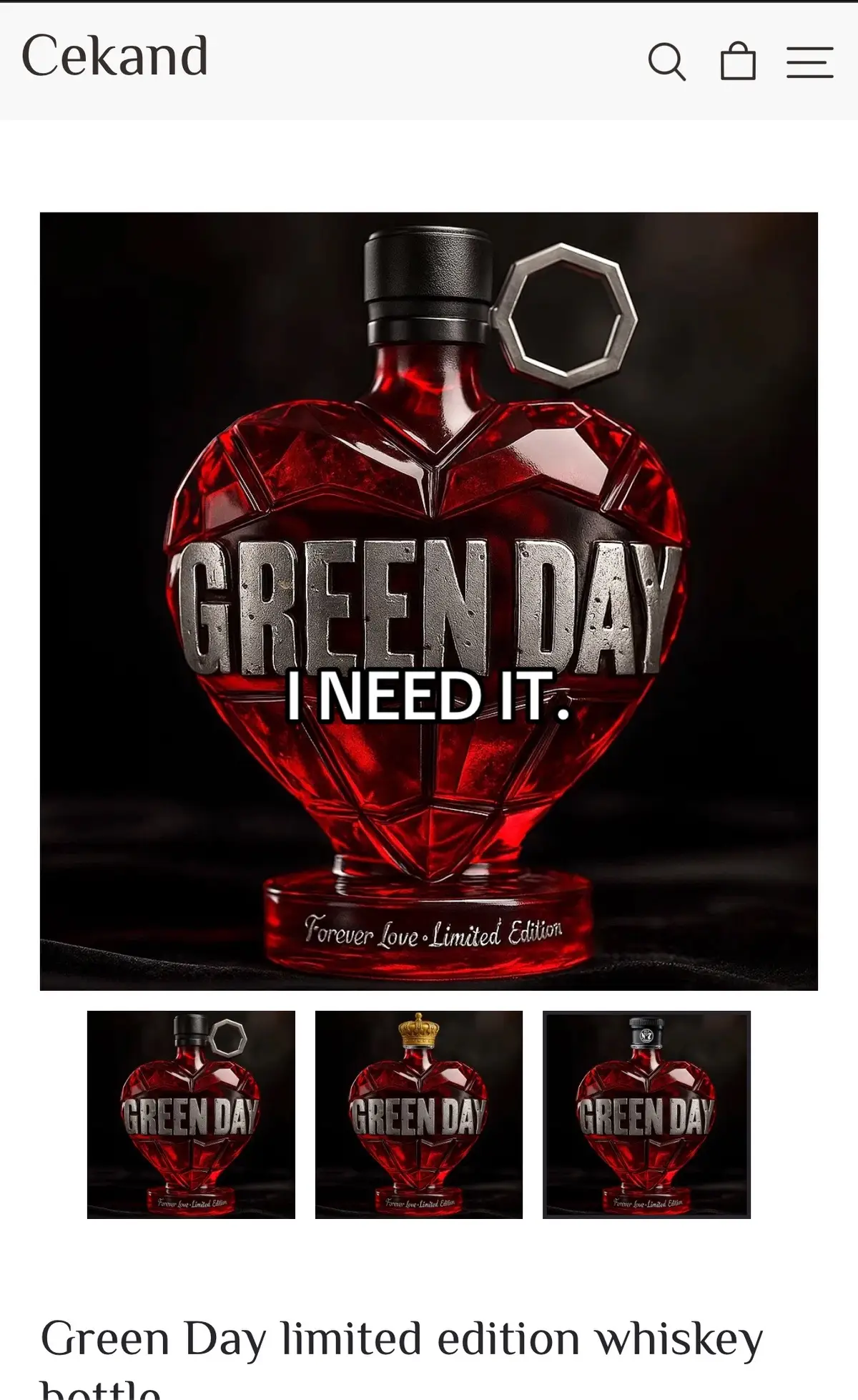 ITS A WHISKEY BOTTLE BUT LIKEEE #greenday #fyp 