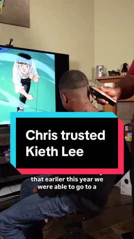 I apologized a lot on behalf of Chris’ speech delay because of how people treat him until he spoke to Keith Lee. #haircut #barber #haircare #keithlee #taperfade @Keith Lee 
