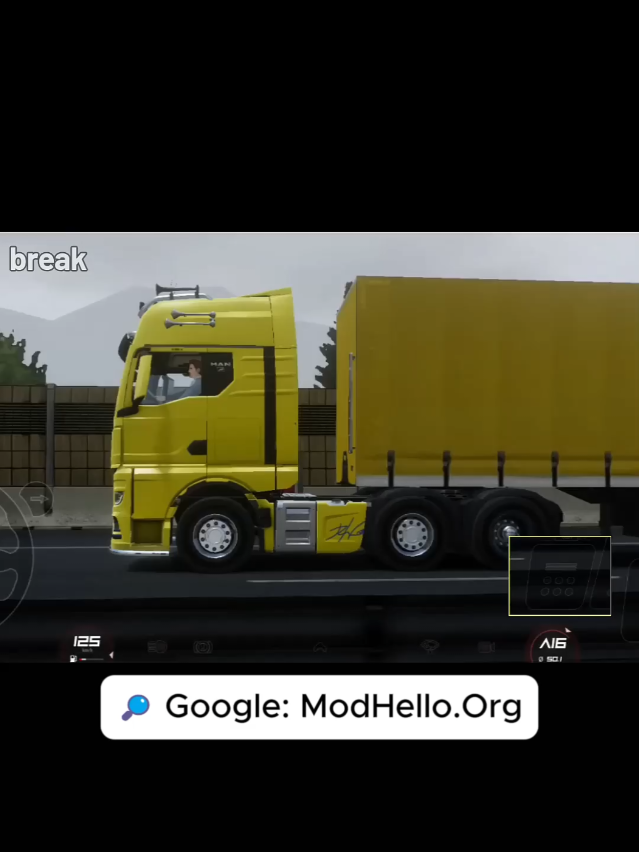 Reverse Gear vs Break in Truckers of Europe 3 #truckersofeurope3 #toe3 #fyp #viral #tiktok 