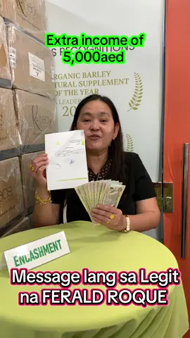 Extra Income of 5,000aed   for 1 week 🤩,Congratulations mam Emilia.  If you want to know more  about our JC Business, contact lang sa Legit na FERALD ROQUE at ako mismo ang tutulong sayo. #jcdropshipping #dropshipping #abudhabi #trendingbusiness #dubai 