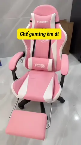 Ghế Gaming – bánh xe xoay 360° mượt mà, di chuyển dễ dàng trên mọi bề mặt.#huyendungthat #ghegaming 