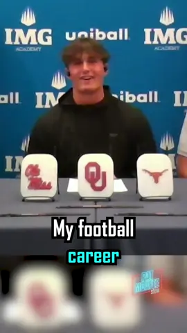 BREAKING NEWS: @Jake Kreul is committing to Oklahoma. @Oklahoma Football @IMG Academy #jakekreul #thepatmcafeeshow #patmcafee #oklahoma #oklahomafootball 