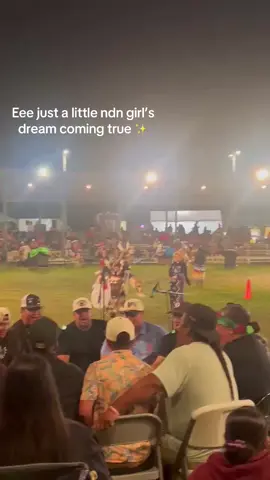 The highlight of my weekend with the love of my life 🥰✨  #littleshellpowwow2025#chickendancer#fyp#powwowtok#powwowlife 