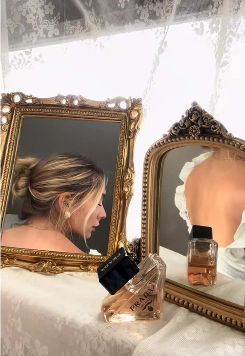 @pradabeauty the best smelling perfume 🌷 #giftedbypradabeauty #pradaparadoxe 