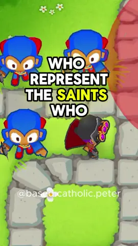 Explaining the Saints through BTD6 #catholic #christian #saints #btd6 #meme #petergriffin