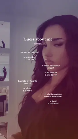 Guess about me || #tipsssformygirls #fyp #viral #tiktok #tips 