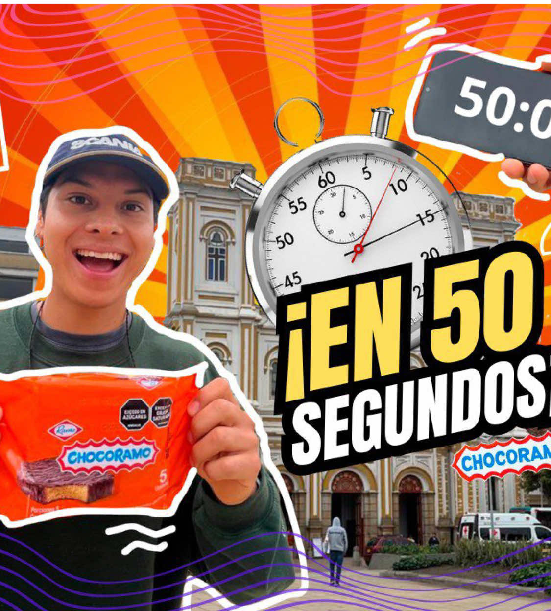 En 50 segundos 😱#chocorramochallenge #chocorramo #reto #challenge #tendencia 