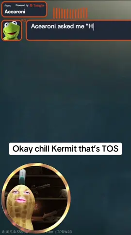 Chat has destroyed bitbot 😂 #fyp #foryou #peanut #tarkov #kermit @theburntpeanut 