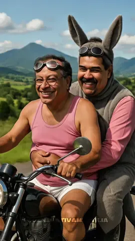 Petro y Nicolás Maduro en estos momentos 🔥 Contenido de humor ❤️ Si quieres aprender a hacer videos IA síguenos en Instagram! ✅👇🏻 @generativamente.ia #petro #nicolasmaduro #viral #aiartwork #ai 