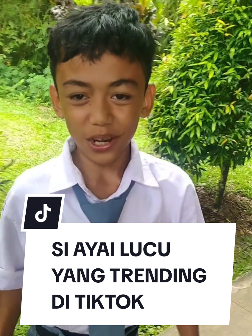 Si Ayai lucu yang mendadak viral di video sebelumnya 