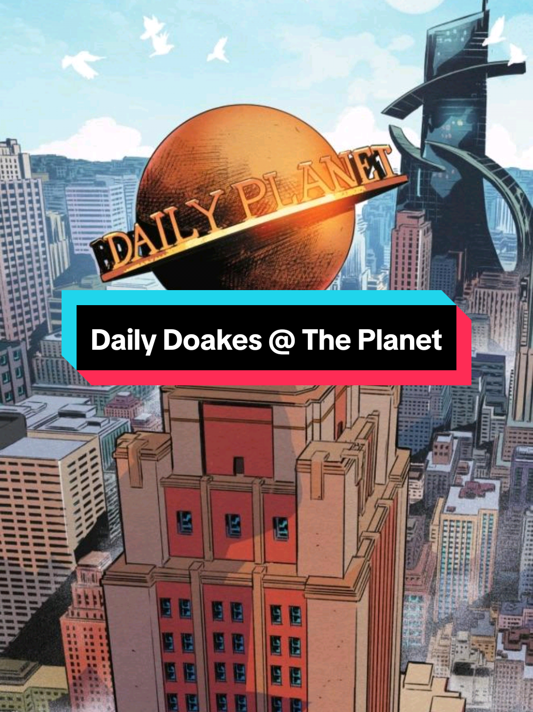 Surprise, Superman!  #dccomics #dailyplanet #superman #dexter #doakes