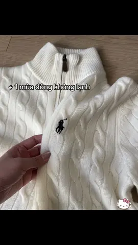 áo len ngựa khoá kéo