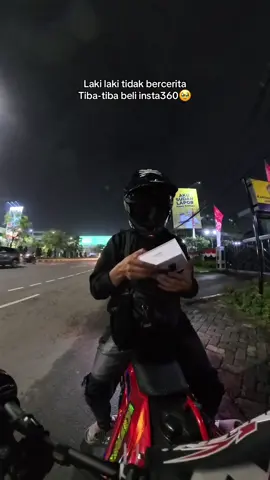 Bagi orang lain mungkin murah, bagi saya cukup kerasa perjuangan nya untuk beli ini 🥹🙏🤲 #insta360  #crf150l 