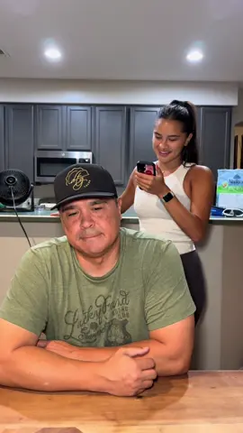 Replying to @américa PT 2 W/ MY DAD 🤣 I was so shocked he agreed to do this bc he hates the camera so enjoy 