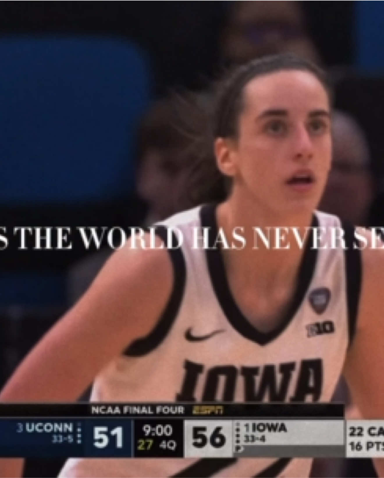 stubbornness and pride #fyp #WNBA #caitkinclark #caitlinclarkedit #paigebueckers 
