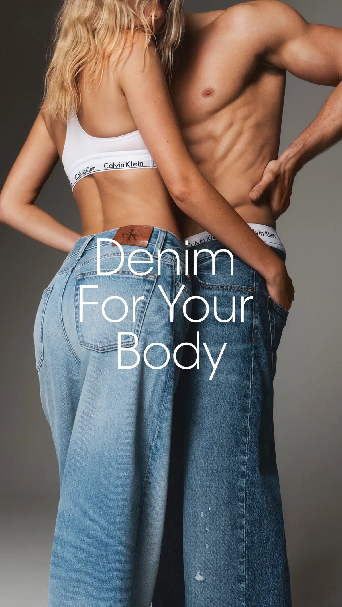 Denim for your body. Calvins perfected. Discover the denim fit guide.