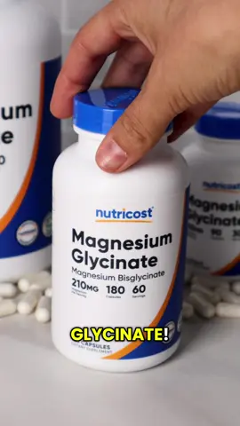 Introducing you to Magnesium Glycinate… don’t wait to get it for HALF OFF!!!⬇️⬇️⬇️ #nutricost #magnesium #supplements #wellness 