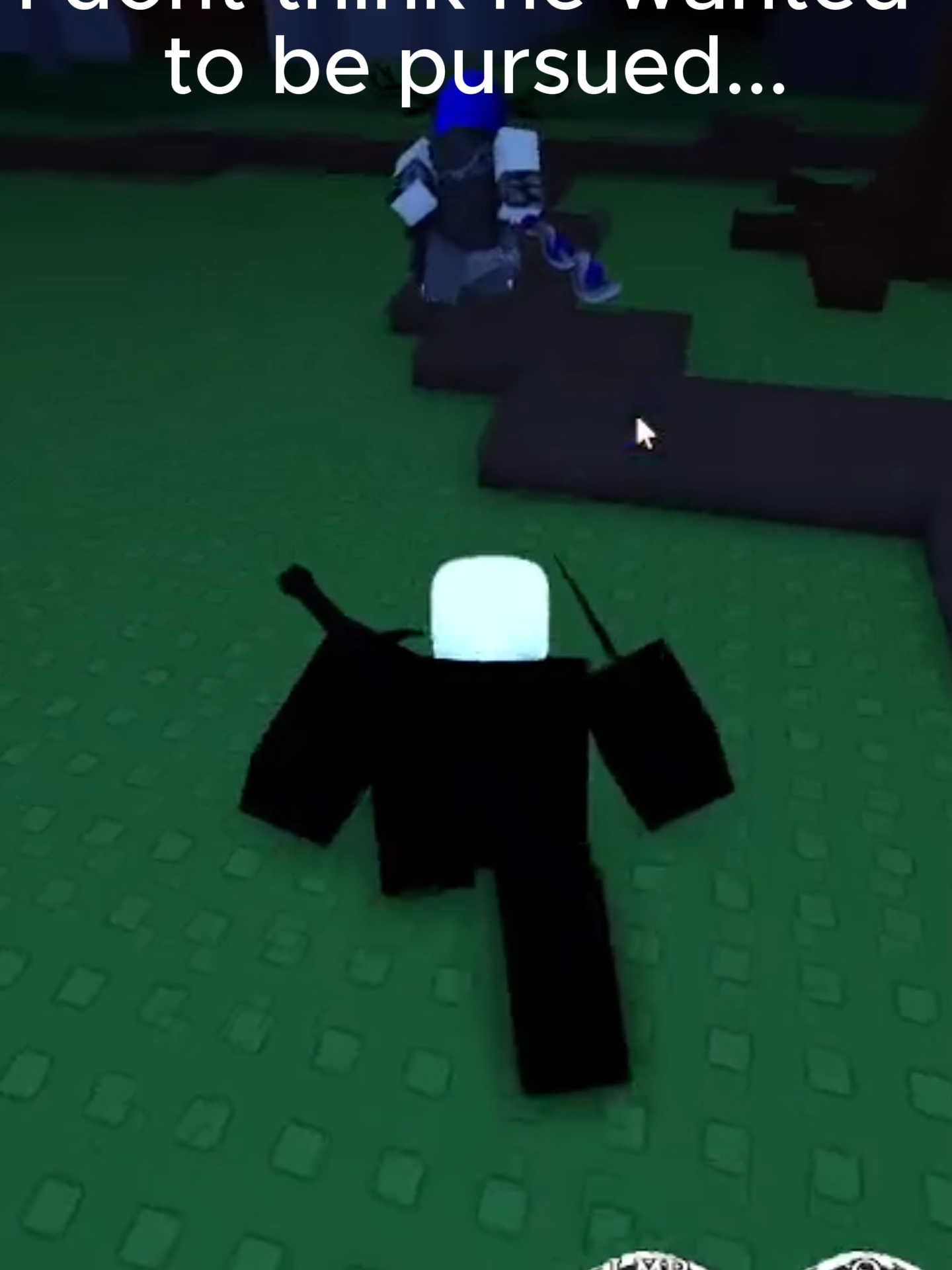 dont think he wanted to be pursued... #forsakengame #forsakenroblox#forsaken #robloxforsaken #forsakenrobloxhorrorgame #forsakendusekkar #dusekkar #dusekkarforsaken #pursuer #pursuerforsaken