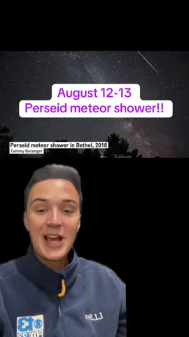 Head out tonight to check out one of the best meteor showers of the year! #perseids #meteorshower #meteors #Astronomy #weather #space #fyp #greenscreen 