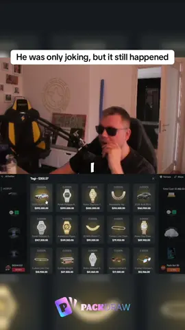 He was only joking, but it still happened #kickstreaming 