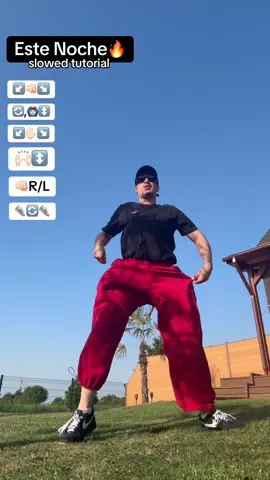 Este Noche - slowed tutorial 🔥#foryou #dance #tutorial dc: @буше 
