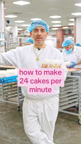 We are the ONLY factory that still uses scratch recipes!✨🍰 How do we do it? First things first, you need a Cake Boss 😎