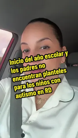 Lamentablemente el sistema escolar no sigue fallando en #rd  los padres de niños con#autismo no tenemos donde llevarlos a escolarizar #leydesutismo para cuándo será que la aplicarán correctamente, solo promesas y los padres no sabemos qué hacer con nuestros #niños #inicioañoescolar #añorscolar20252026 #loqueoasanoslospadres #angel #viral#lareslidaddelavida #triste #sinayuda 