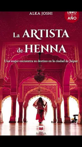 Alka Joshi abre las puertas a los aromas, las texturas y los ecos de un mundo sensual y fascinante en una novela que es también un homenaje a las mujeres de la India. Me encanta la manera tan vivida en que describe la historia. #laartistadehenna #alkajoshi