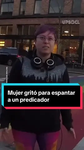 #Mujer gritó para espantar a un predicador #entretenews #viral #predicador #religion  