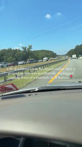 Have you heard?  All eastbound lanes of I-80 briefly shut down after a seismic sensor detected possible movement at the sinkhole site, causing a major traffic jam. It turns out, a road worker accidentally unplugged the sensor. - Link in bio to learn more about Towns Of.  #morriscounty #morriscountynj #whartonnj #njnews #northjerseynews   