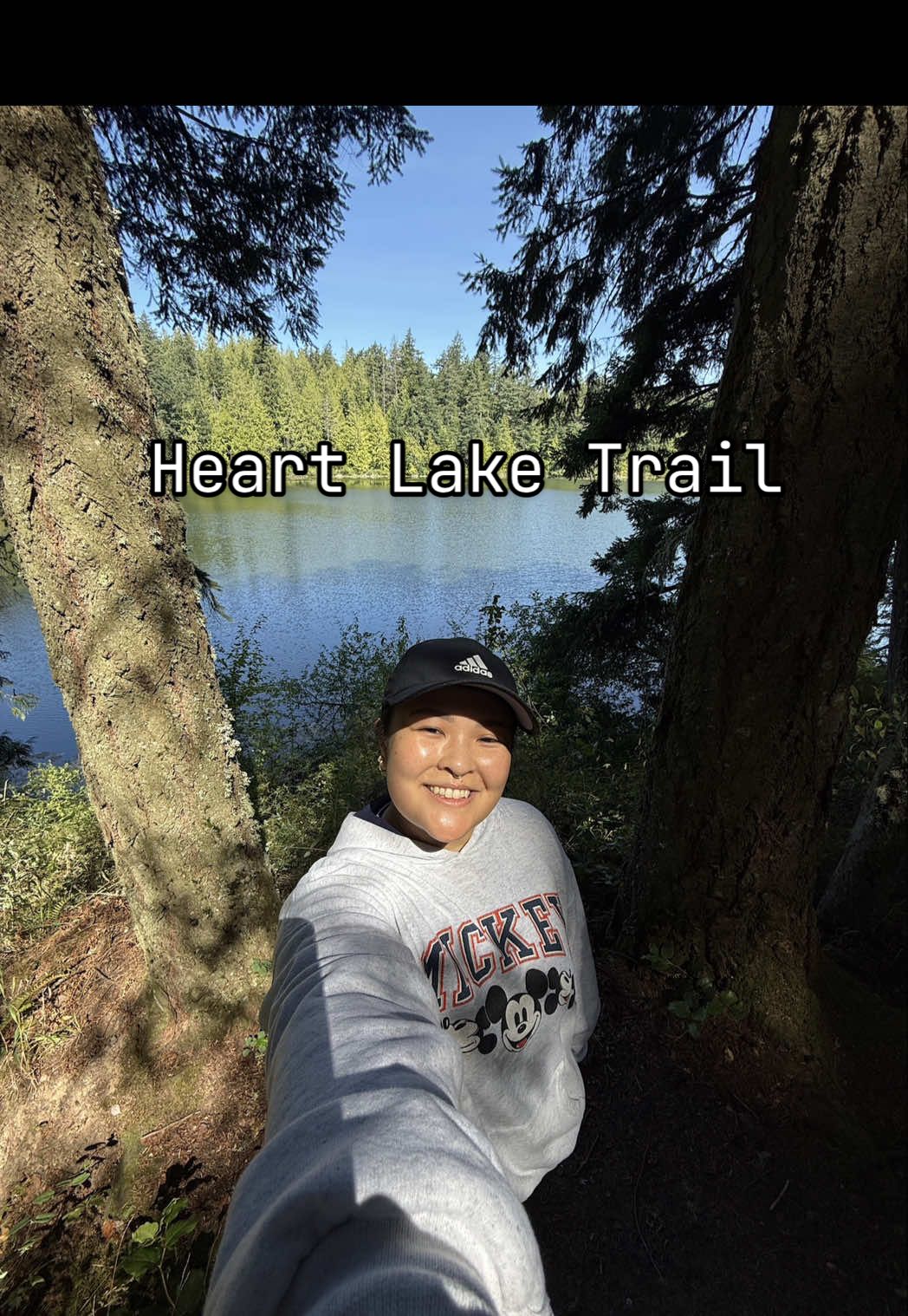 A super easy hike just 1.5 hours away from Seattle—so easy you might as well call it a nature walk 🌲🥾 🥾Hike: Heart Lake Trail 🔄Length: 3.9 miles ⬆️Elevation: 216 feet’s 🕓Time: 1.5 - 2 hours  Follow for more PNW hikes!  Video description: Various clips of a woman hiking through Heart Lake Trail. There are clips of the lake, the forest, and a viewpoint from Mount Erie.  #pnw #seattle #pnwhikes #hikingtiktok #fyp 