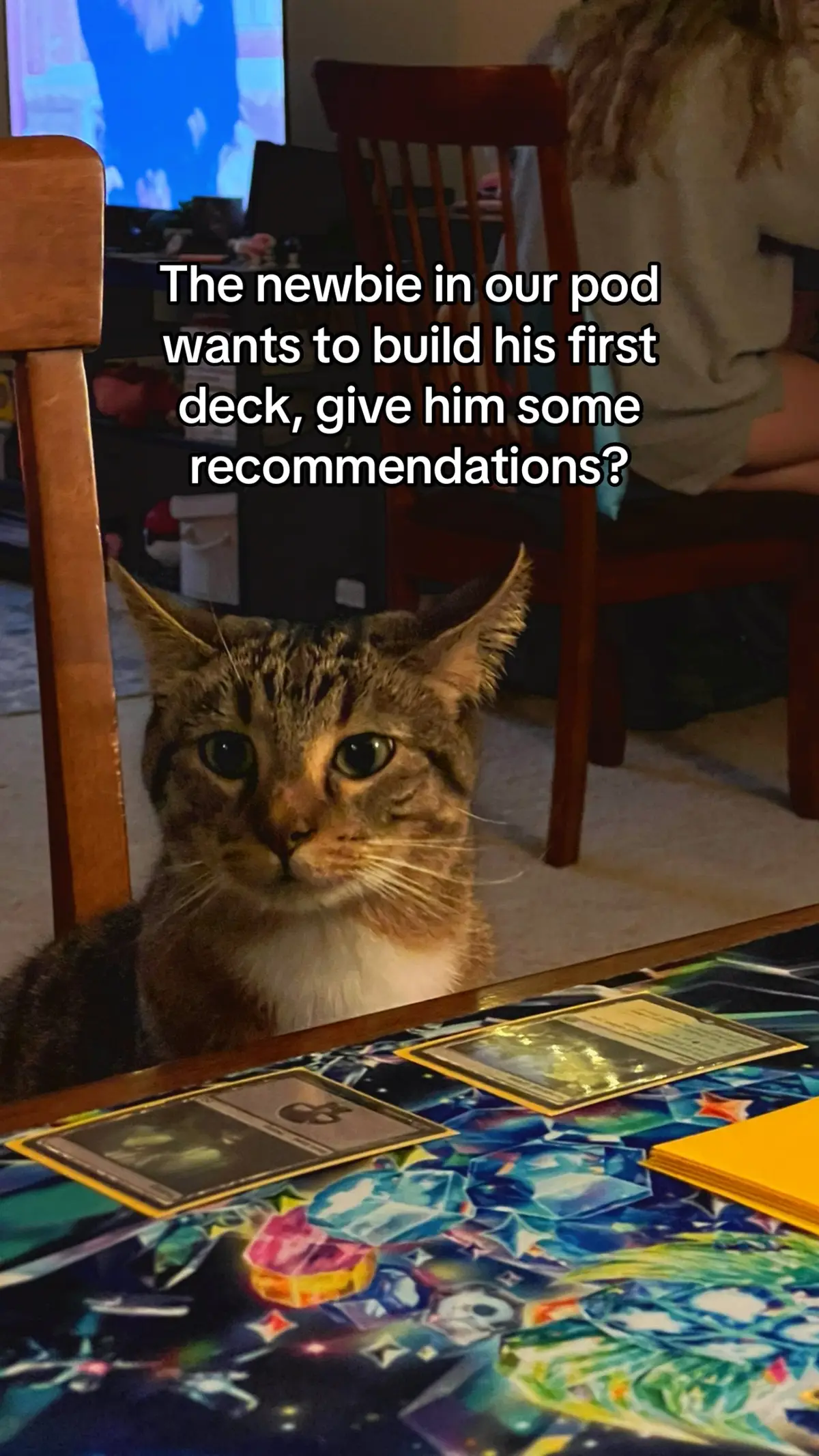 Give him some ideas for a good commander to use! #mtg #mtgcommander #mtgcommunity #tcgplayer #nerdtok 