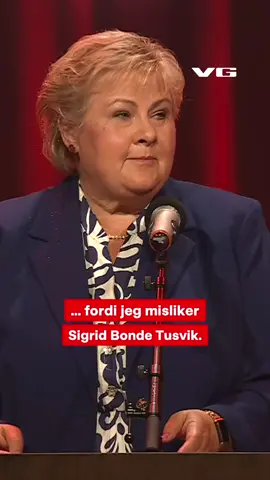 Erna Solberg slo tilbake etter Rikets Roast. Se hele programmet på VG. #riketsroast #ernasolberg #vg