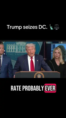 Trump invokes Home Rule to seize DC police, deploy the Guard. Yet on Jan 6, he did nothing. This is power over safety. #Democracy #PowerPlay #January6 #DCPolitics #MAGA