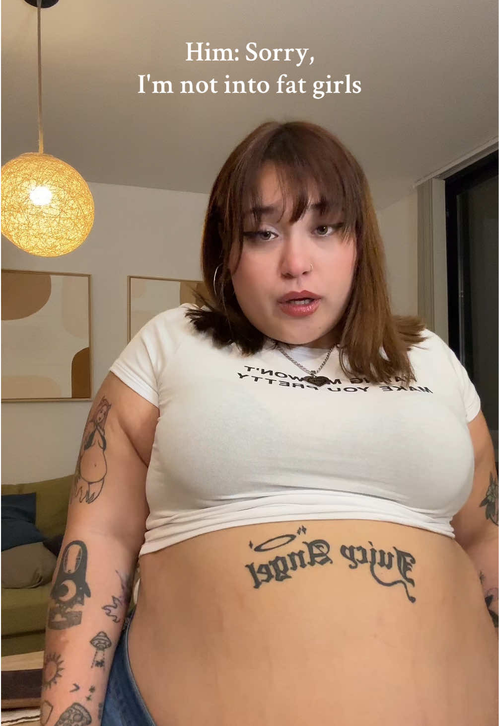 Not everyone can handle it 😮‍💨🤭🫦  #fatty #bbw #gordita #chubby #plussize 