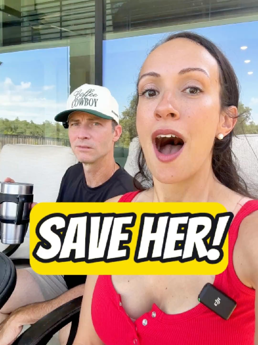 She asked how he would save her #meettheharrisons #theharrisons