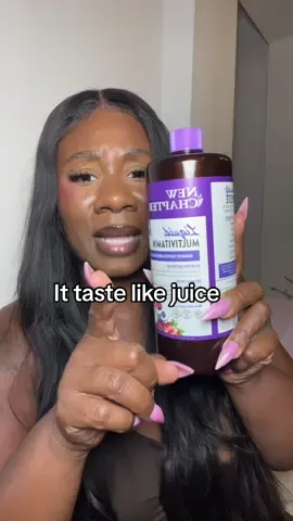 I love the way that this taste and it has 22 essential vitamins and minerals @New Chapter Inc  #logantheempress #womenshealth #MomsofTikTok #tiktokshopcreatorpicks #multivitamin 